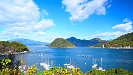 伊豆長浜城跡からの眺め　静岡県沼津市