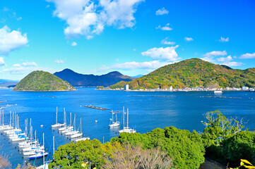 伊豆長浜城跡からの眺め　静岡県沼津市