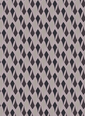 Beige elements on a brown background create a vector geometric background.