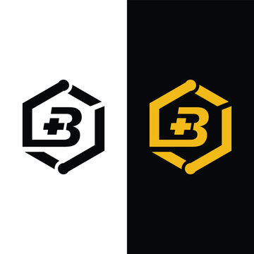 Creative Letter B Cube Technology logo design Stock Vectors and Vector Art.