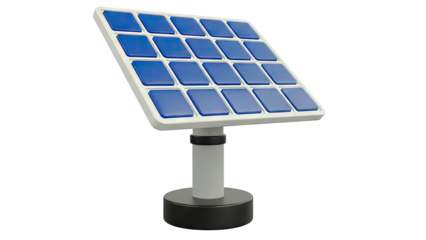 3D Render of a Solar Panel