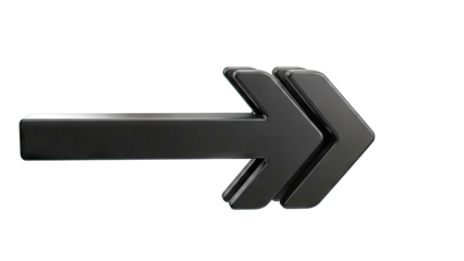 Black Double Arrow Symbol