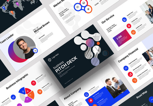 Business Pitch Deck Presentation