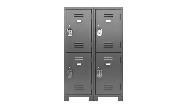 Two-Column Metal Lockers