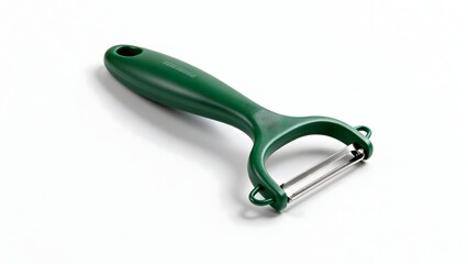 Obraz premium Green Kitchen Peeler Tool