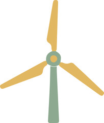 Illustration of a Wind Turbine