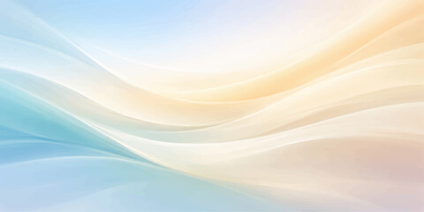 Abstract bright blue and orange colorful light flow pattern background illustration