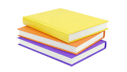Stack of Colorful Books