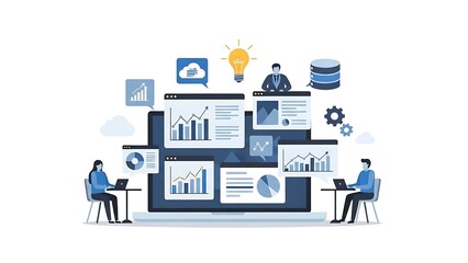 Dynamic Business Intelligence Dashboard and Data Analytics Platform Visualized with Collaborative Teamwork and Technology Integration for Strategic Decision Making