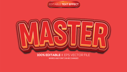 3d text effect master theme