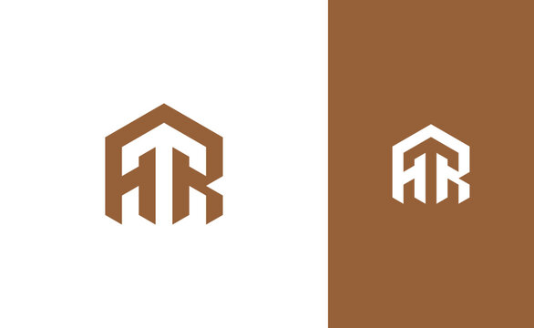 HTR Monogram Hexagon House Logo