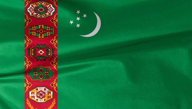 flag of Turkmenistan