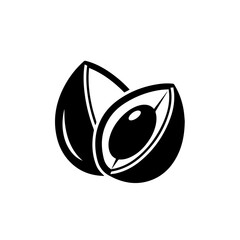 Black and white football design