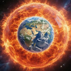 Sun with Earth Inside