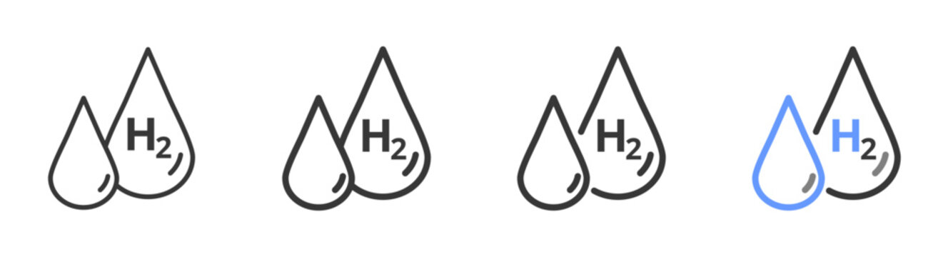 The Ultimate emission Styles with Variations Line of icon set vector illustration
