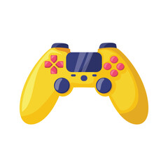 Video game controller joystick icon vector illustration for gaming and esports concept, game controller clip art, clip art video game controller