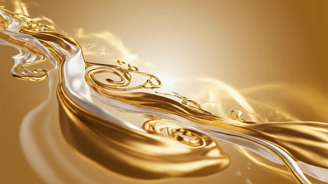 Cheti Chand abstract river flow patterns symbolizing Sindhi New Year festival design