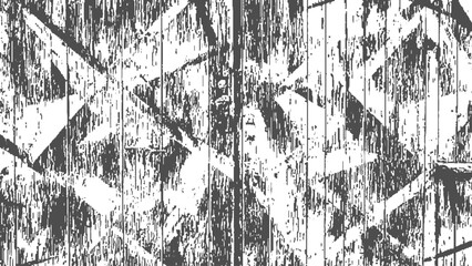 Naklejka premium Distorted glitch lines with grunge textured effect creating abstract technology background for contemporary design use