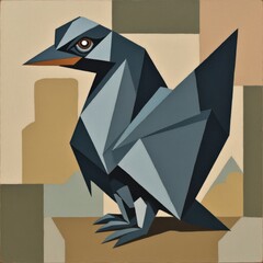Cubist Bird
