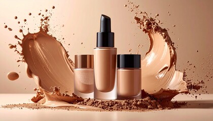 なめらかな質感が美しいファンデーションの化粧品2