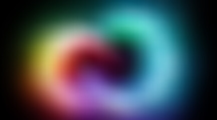 Colorful abstract blur