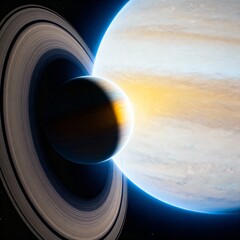 Planets passing in front of stars sometimes causing brief dimmin