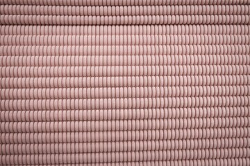 Textured woven surface in soft pink