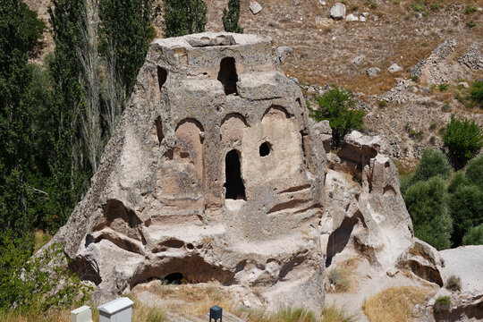 Kubbeli Domed Church in Soganli Valley, Kayseri, Turkiye