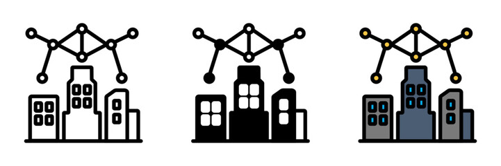 IoT City Network is a connected infrastructure linking urban devices and sensors for efficient city management.