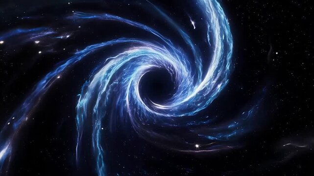 Cosmic Wormhole in Deep Space with Spacetime Distortion