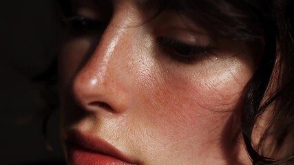 Vintage black and white photo of news anchor concept. Historic broadcast newsroom showcasing classic anchor delivering news.