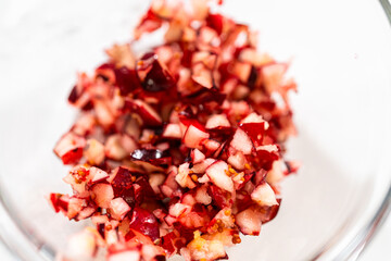 Lemon Spritz Cookie Sandwich with Cranberry Buttercream