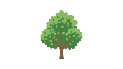 vector illustration of a tree