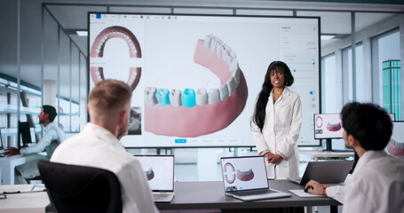 Medical Team Utilizing Advanced Technology