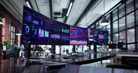 Business Consultant Analyzing Marketing Data