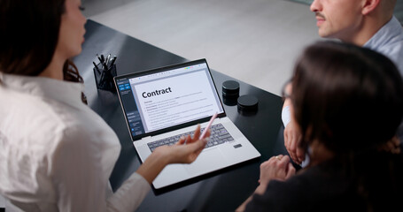 Financial Planner Consults Young Couple