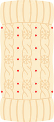 Cozy Knit Scarf Pattern Icon