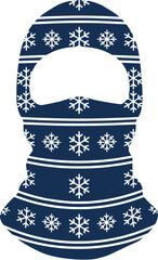Winter Knit Balaclava Mask Icon