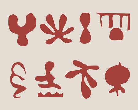 Boho nature element silhouette icon