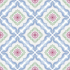 Fototapeta premium seamless floral pattern