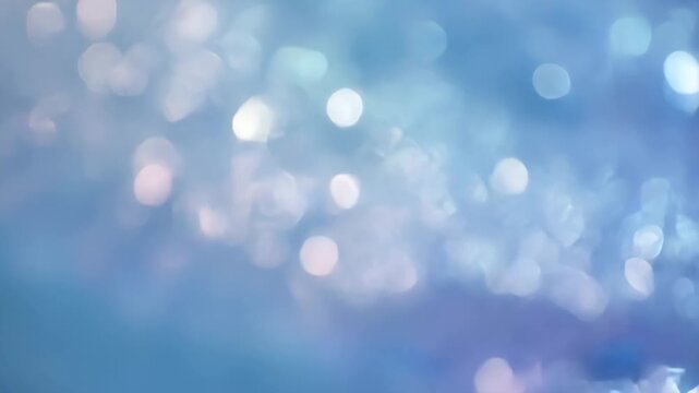 blue bokeh background, defocused lights