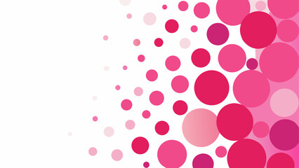 Abstract pink circles background Vector, illustration