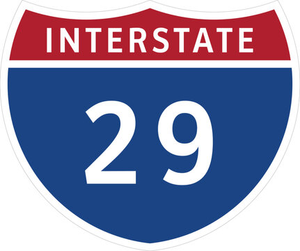I-29, Interstate 29 Highway System Design Sign