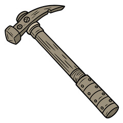 hammer and chisel
