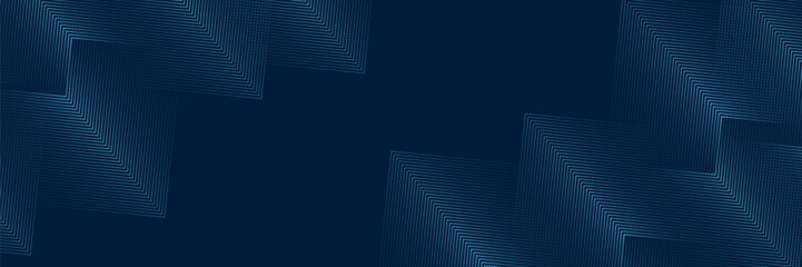 Abstract blue technology background. Shiny blue arrow lines pattern. Futuristic tech concept. Suit for business, corporate, website, presentation, banner, cover, flyer