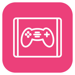 Vector Design Tablet Game Icon Style