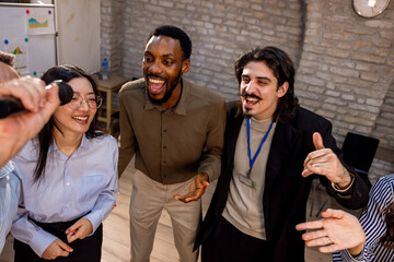 Karaoke Break at the Office