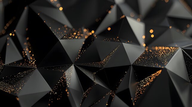 Premium abstract geometric black texture background high resolution picture