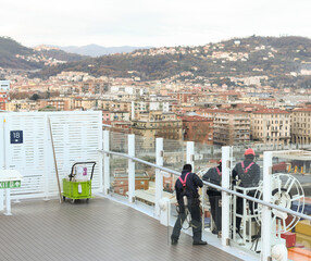 working at height for window cleaning

