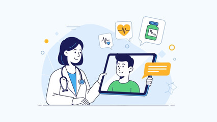 business woman with laptop and phone